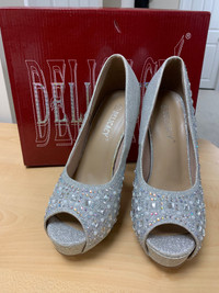 Formal Sequin High Heeled Shoes