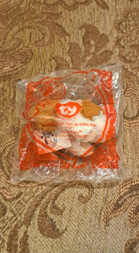 2009 McDonald's TY teenie beanie Giraffe & Guinea Pig ($5 each)