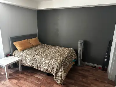 Furnished 1 bedroom with ensuite washroom in a 2 bed 2 bath unit for $1050 per month. 3 minute walk...