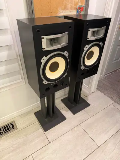 Kenwood LS-660 speakers with stands, View more