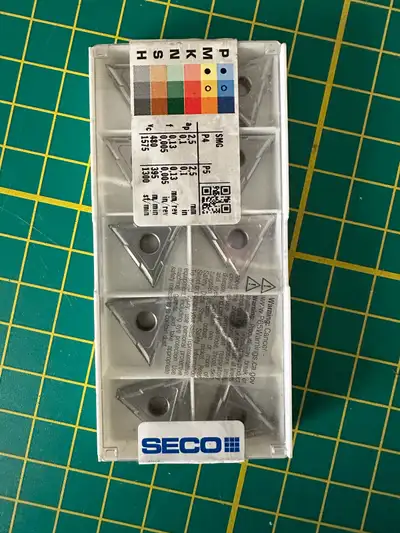 SECO carbide turning insert, View more