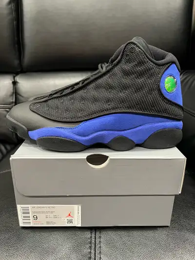 Air Jordan 13 Retro • Black Hyper Royal • Size 9, View more