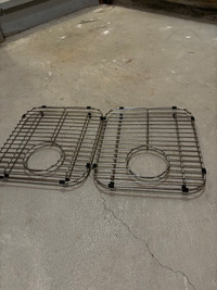FOR SALE: Pair of kitchen sink drain racks
