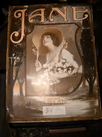 REDUCED $10: Rare 1915 JANE Words 'n Music Score