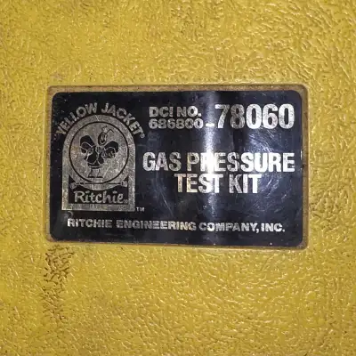 Yellow Jacket Gas Pressure Test Kit 78060, View more