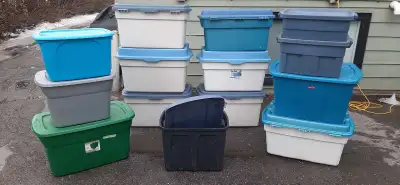 Collection Of Storage Totes, View more