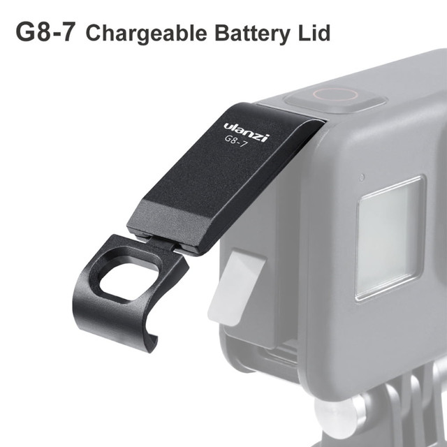 ULANZI G8-7 GoPro 8 premium aluminum battery cover brand new dans Appareils photo et caméras  à Ouest de l’Île - Image 3