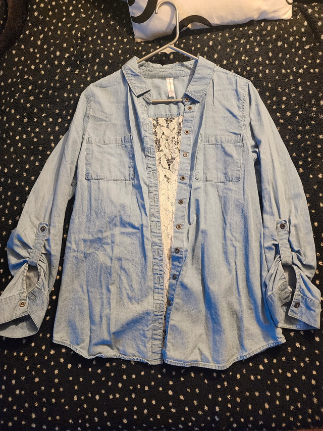 Jean style blouse in Women's - Tops & Outerwear in Winnipeg
