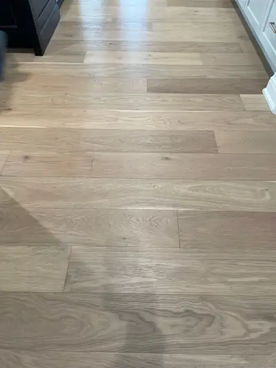 3/4” white oak engineered hardwood , View more