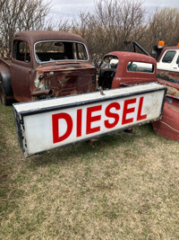 Vintage diesel sign 