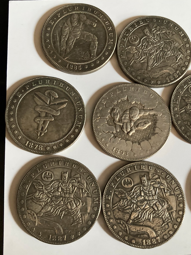 Super Hero Morgan Dollar Commemorative coins in Arts & Collectibles in City of Halifax - Image 3
