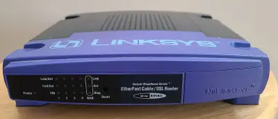 Linksys EtherFast Cable/DSL Router with 4-Port Switch.., View more