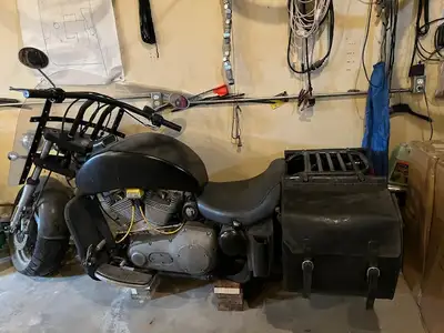 96 Custom - 100 inch/100Hp Revtec engine - 6 speed right side drive trans - HD primary system - Dako...