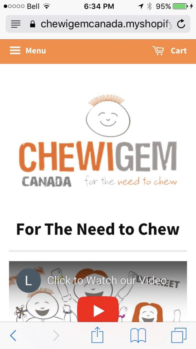 Chewigem Chewelry High Quality Sensory Jewelry in Other in Red Deer - Image 4