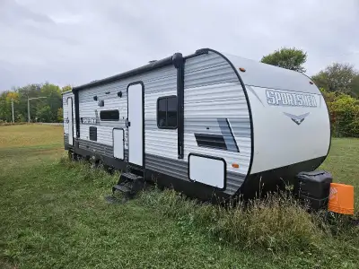 KZ Sportsmen 260bhse. We used the camper for 2 seasons and stored for 2 years. This camper can sleep...