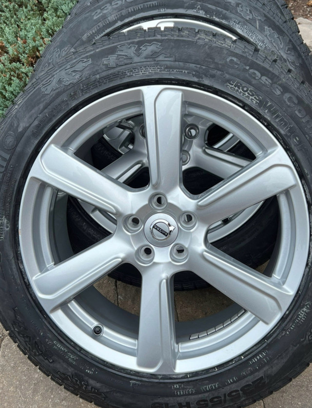 2017-2024 Volvo XC90 XC60 winter wheels OEM 19" Michelin X-ice in Tires & Rims in City of Toronto - Image 2