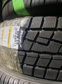 Set of 4 215 55 17 Starfire by Cooper winter tires $700 installe