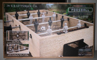 Kraftsman Co. High Quality Wooden Tabletop Foosball (20 inch)