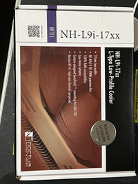 Noctua NH-L9i-17xx Intel CPU Low Profile Cooler NEW