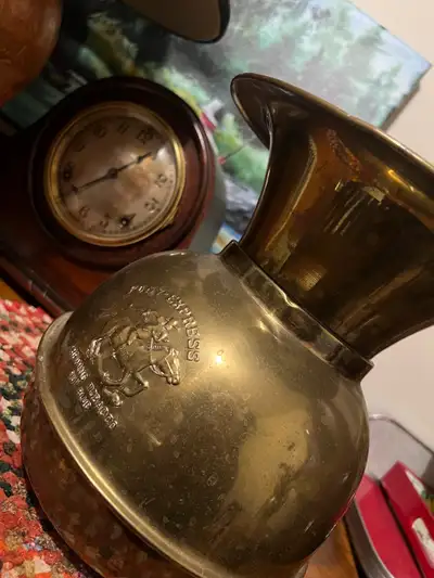 redskin brand chewing tobacco spittoon age brass spittoon in All Categories in Canada