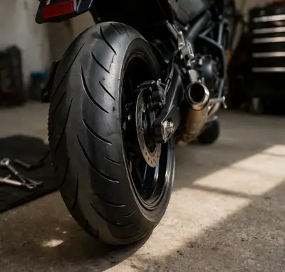 Mounting and balancing for all motorcycle tires. Loose wheel, quick turnaround, $50 403-619-3686