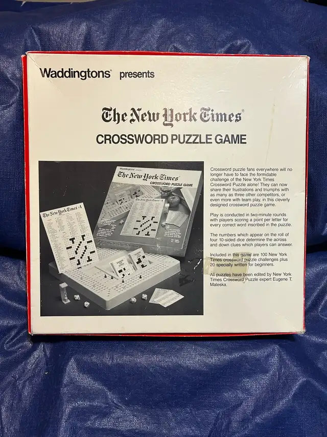 New York Times Crossword Puzzle Game in Toys & Games in Winnipeg - Image 3