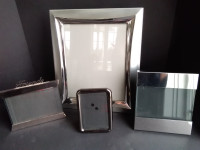 Photo Picture Frames, standing table - Silver