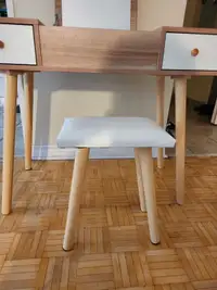Amazon vanity table set + stool