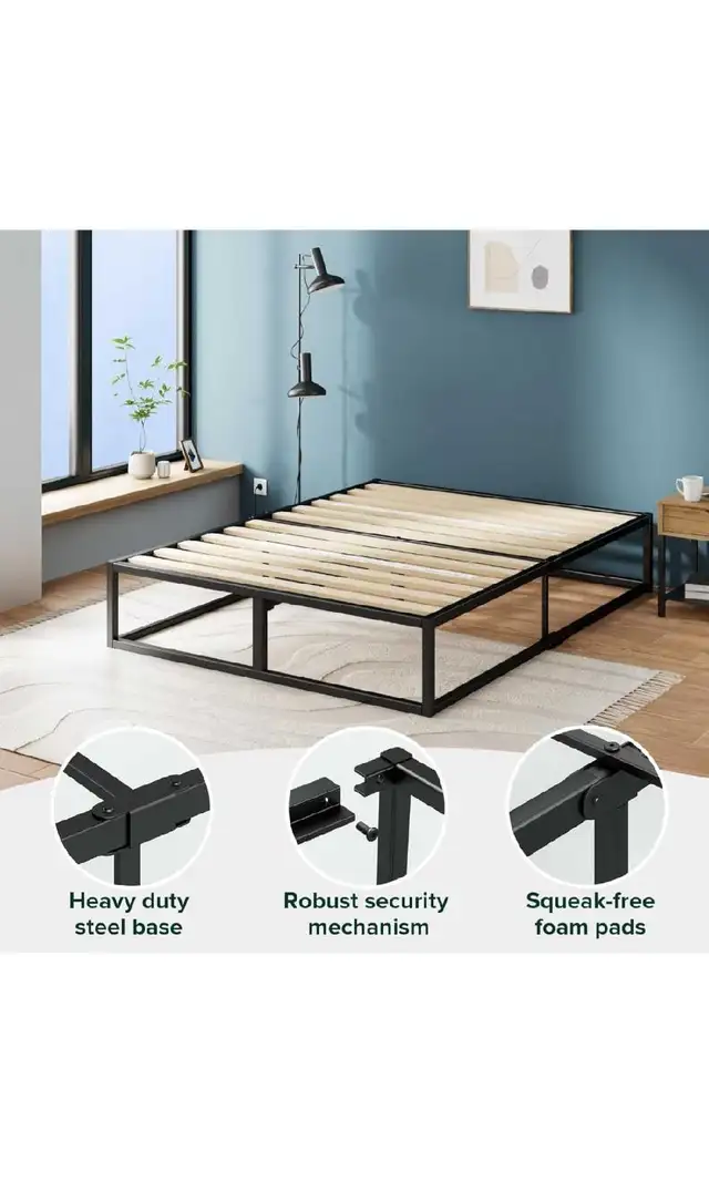 Double Bed Frame 14 inch High64700584478850123