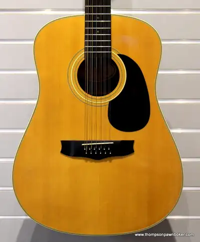 VANTAGE 12 STRING ACOUSTIC GUITAR & CASE, View more