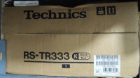 Technics RS-TR333K Black Dual Cassette