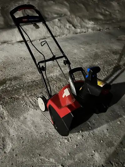Toro electric snow blower , View more