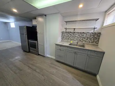 1 bedroom apartment available January 1st. Located in Garson, lower unit of duplex. Across from Tim...