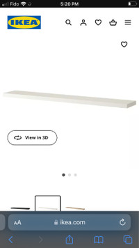Ikea Lack Floating Shelf