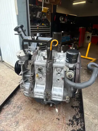 You are looking at a 13B s5 Turbo 2 Rotary Engine – Remanufactured – $5,000 FIRM Freshly remanufactu...