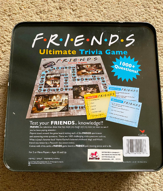 Trivia Game (Friends) in Toys & Games in Windsor Region - Image 3