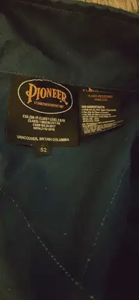 brand new pioneer from coveralls 
