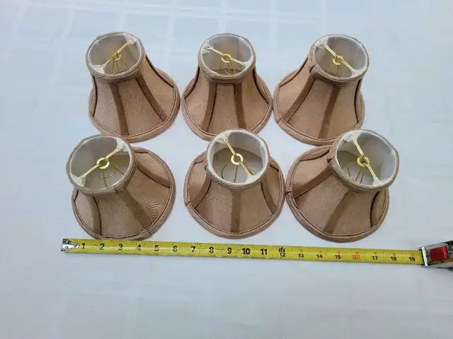 Six Small Lamp Shades in Indoor Lighting & Fans in Markham / York Region - Image 6