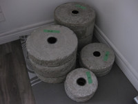 Weight Plates Homemade Cement 2 Inch holes