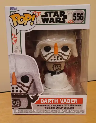 New in box funko pop Darth Vader snowman style. Pick up is out near the esso on garven road, details...