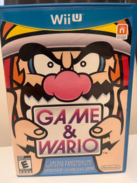 Game and wario for Wii u