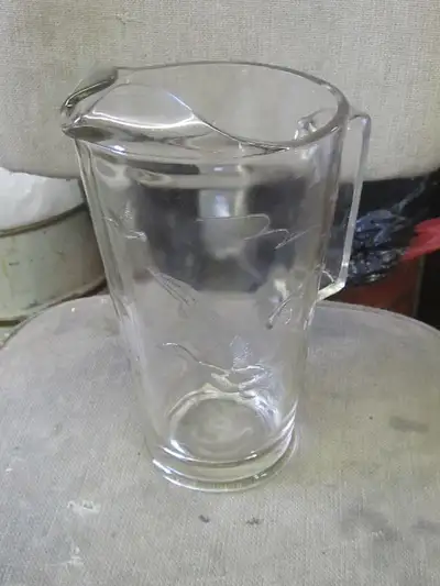 Just picked up this old beer pitcher..its 7 1/2" x 9 1/2" in size...super condition .. . priced for...
