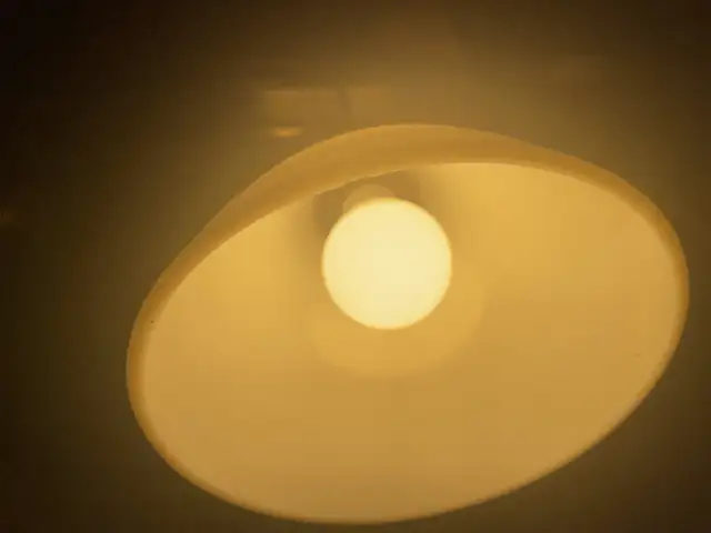 Vintage Milk Glass Hanging Pendant Light in Indoor Lighting & Fans in City of Toronto - Image 5