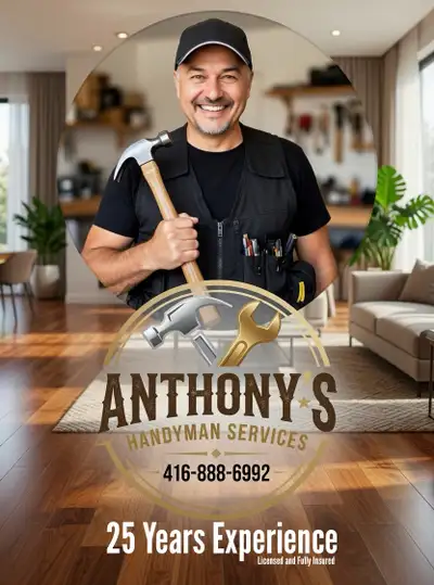 Anthony’s Handyman Services - 25 Years Experience, View more