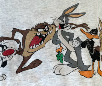Looney Tunes Vintage 1993 T Shirt 11 Characters Men’s XL 
