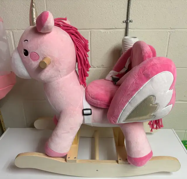 rocking unicorn  in Toys in Windsor Region - Image 2