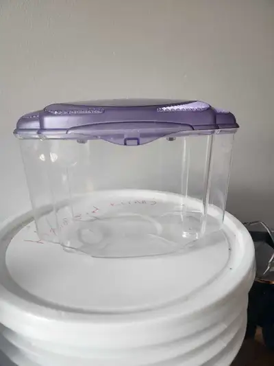 Small fish tank with lid, View more