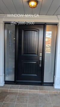 Door TwoSideLites Single Front Entry  Best Pricing and Service