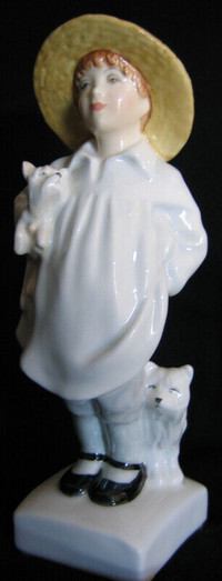ROYAL DOULTON KATE GREENAWAY "JAMES" FIGURINE MADE IN ENGLAND