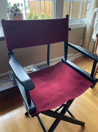 Canvas folding chair 